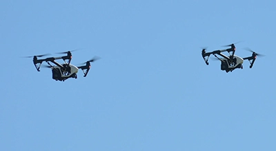 Drones security fears