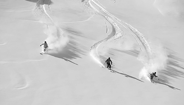 Skiing Bodyguards